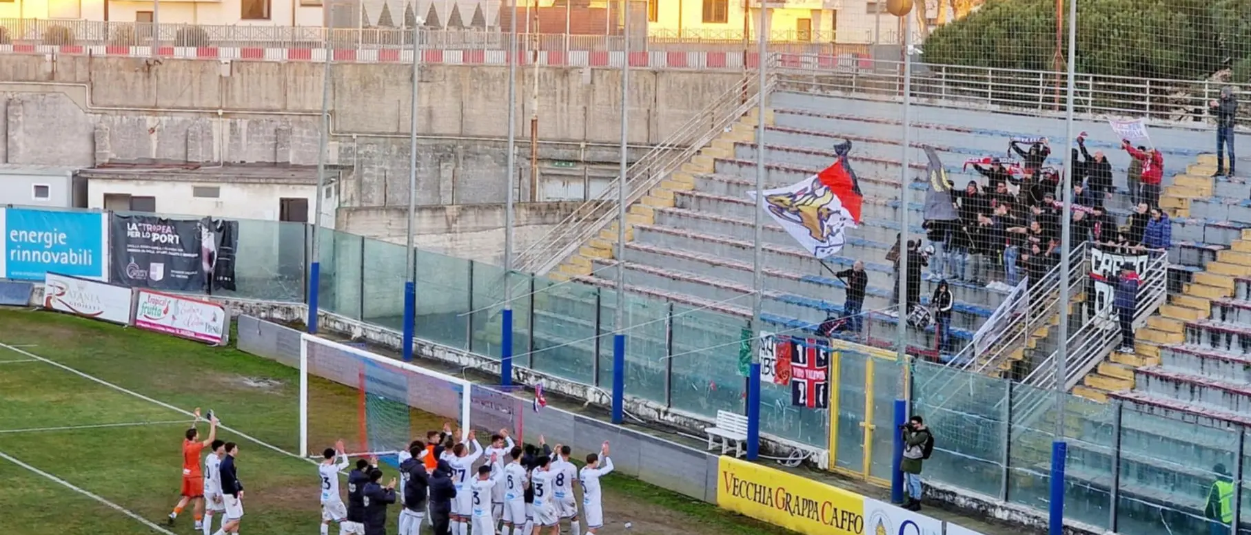 Serie D, una straripante Vibonese ritrova la vittoria contro Nissa: al Luigi Razza finisce 4-0
