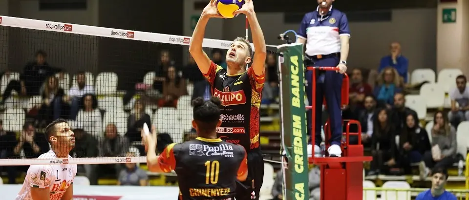 Volley, Tonno Callipo ancora a secco: contro Sora un altro ko