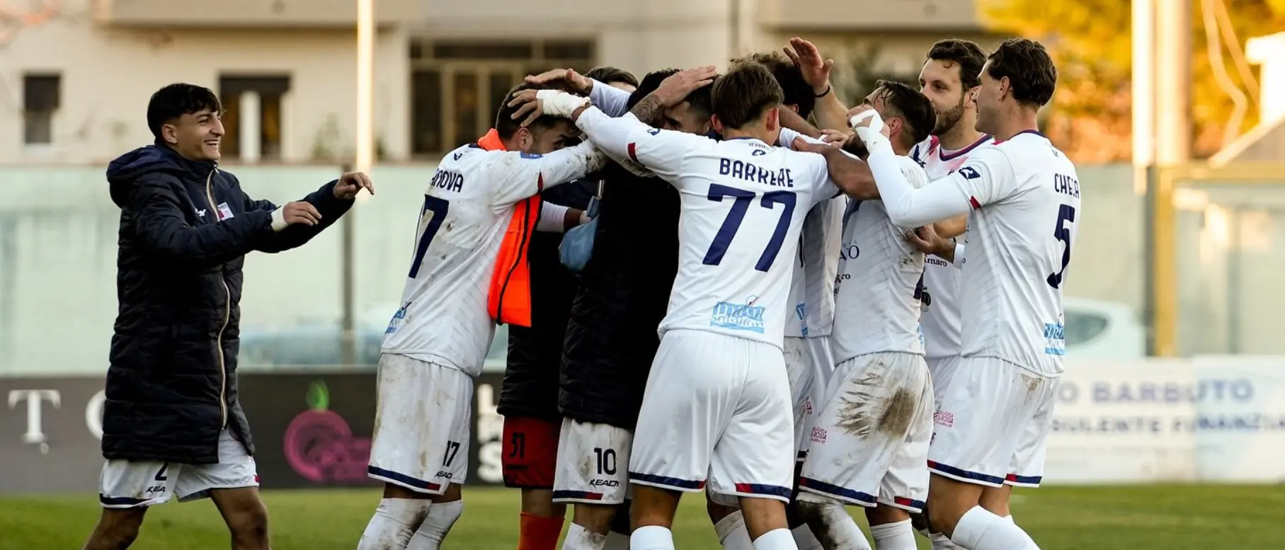 Operazione risalita per la Vibonese che ha ritrovato vittoria e gioco, il difensore Germinio: «Riacquisiti quei princìpi che ci hanno contraddistinto»