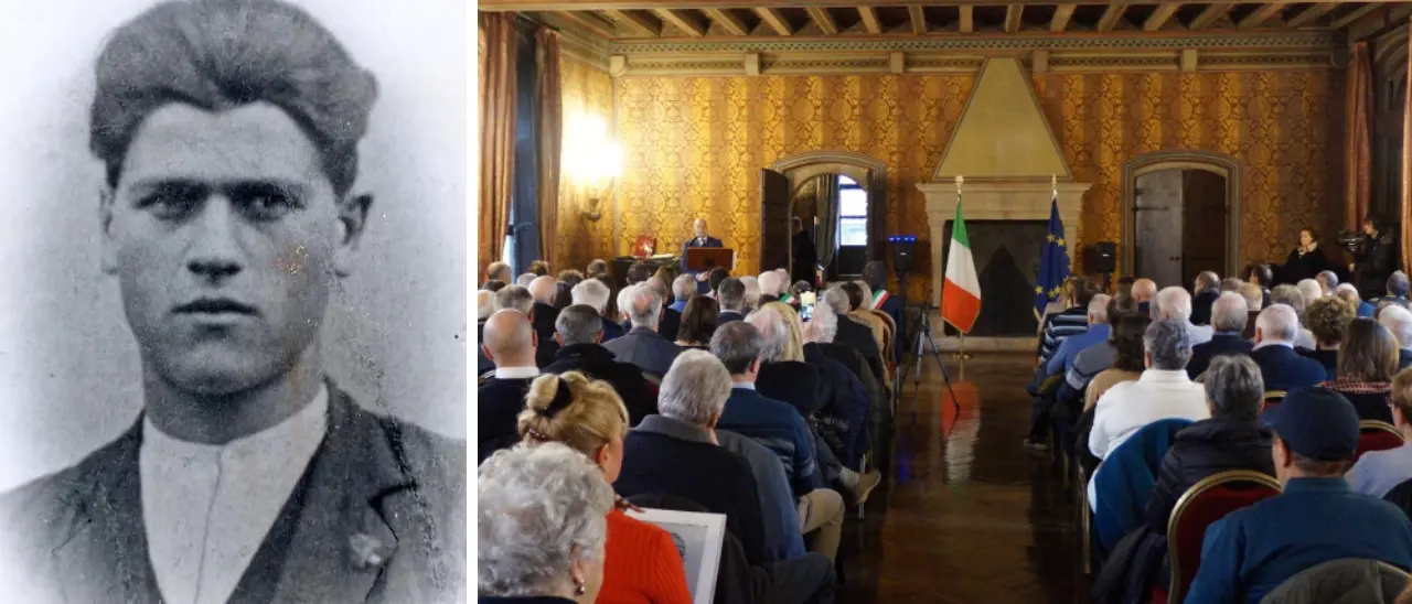 Mattarella conferisce la Medaglia d'onore a Domenico Caruso, l'artigliere di Filadelfia morto in Germania i cui resti sono tornati a casa dopo 80 anni