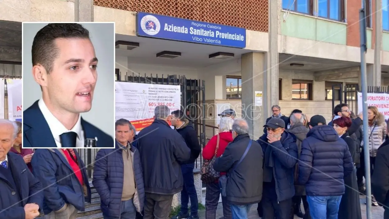 Protesta a oltranza della Rsa Don Mottola davanti all'Asp di Vibo, Tassone (Pd): «Si diano risposte immediate a lavoratori e pazienti»