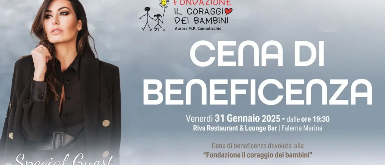 Diemmecom in campo per la solidarietà, cena di beneficenza per la Fondazione Il Coraggio dei bambini: ospite d’onore Elisabetta Gregoraci