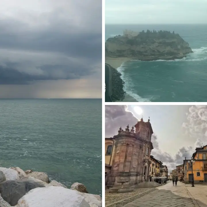 Meteo Vibonese, weekend sotto le nuvole e con piogge dalla costa alle zone interne: le previsioni nel dettaglio