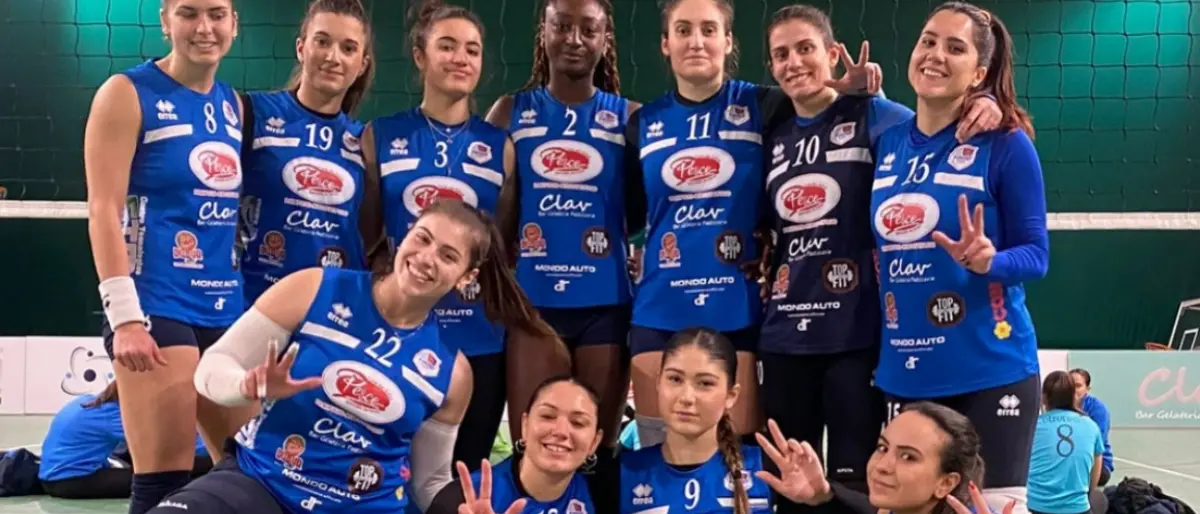 Volley, Panificio Pesce Todosport supera Cidue costruzioni e consolida la posizione in vetta alla classifica