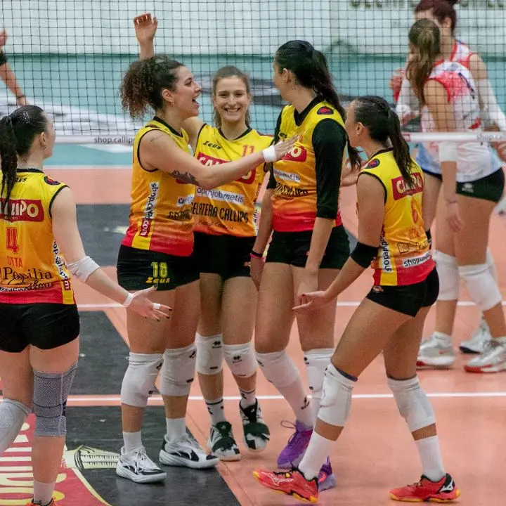Volley, la Tonno Callipo travolge Terrasini e si prepara al big match di Catania. Boschini: «Può decidere il campionato»