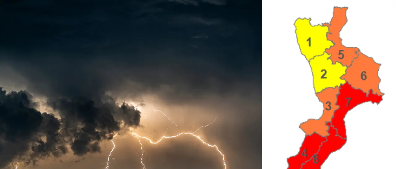 Maltempo, Vibo passa in allerta arancione: il sindaco Enzo Romeo chiude le scuole