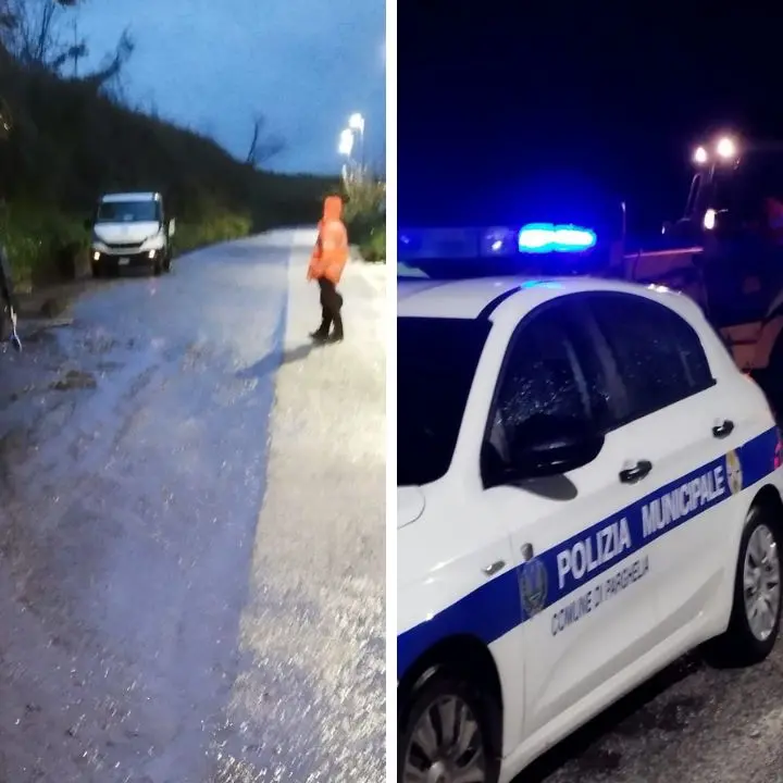 Parghelia, smottamenti sulla Sp 19 hanno impedito a Fitili il deflusso delle acque piovane: l'intervento della Provincia ha evitato l'allagamento del centro abitato