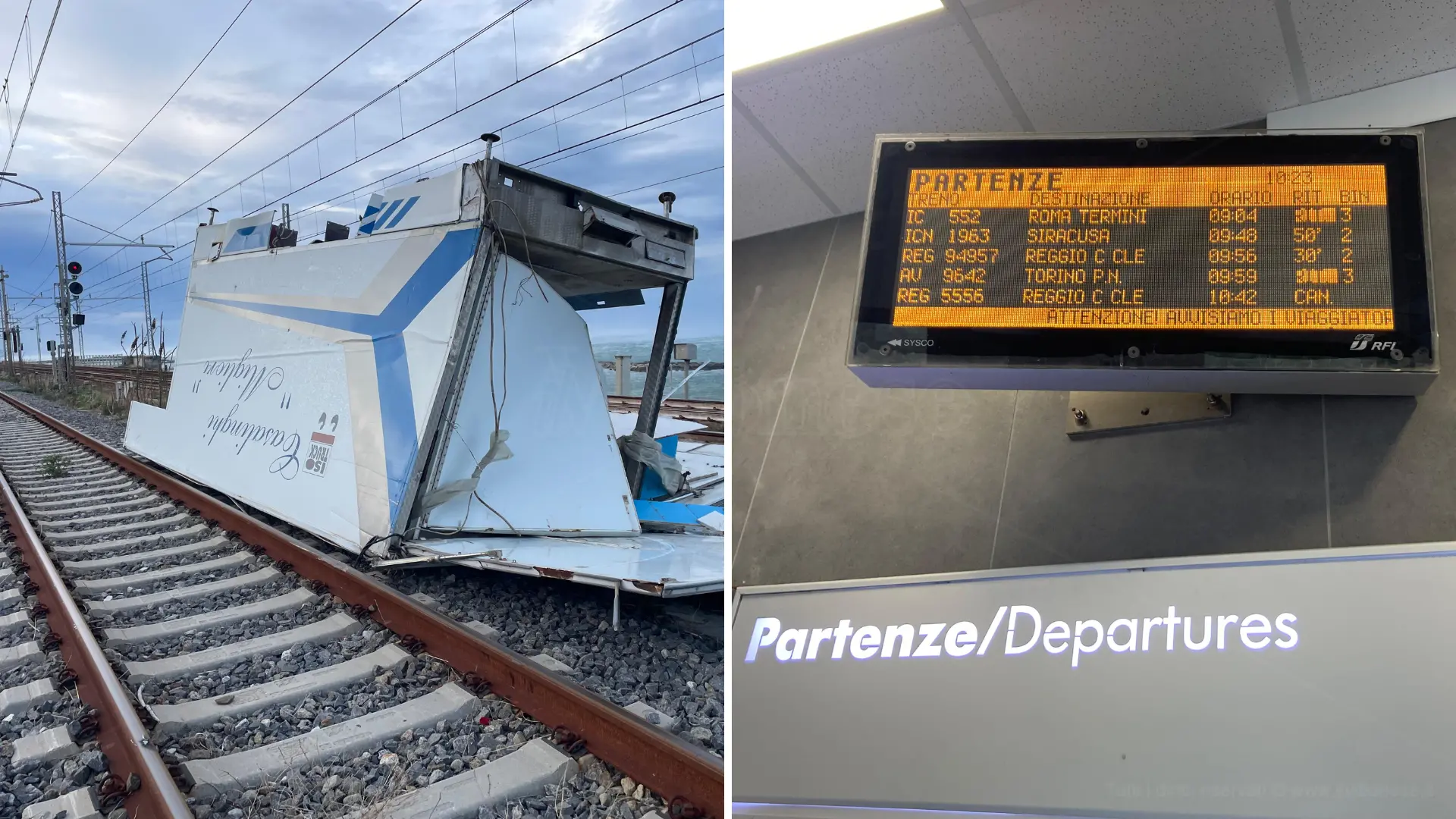 Caos treni in Calabria, cancellazioni e ritardi fino a 6 ore: a Vibo-Pizzo viaggiatori costretti a desistere - VIDEO