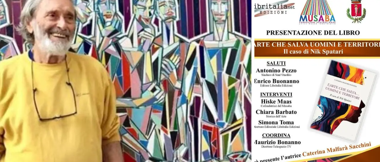 L’arte di Nik Spatari rivive nel nuovo libro di Caterina Malfarà Sacchini: la presentazione a Sant’Onofrio