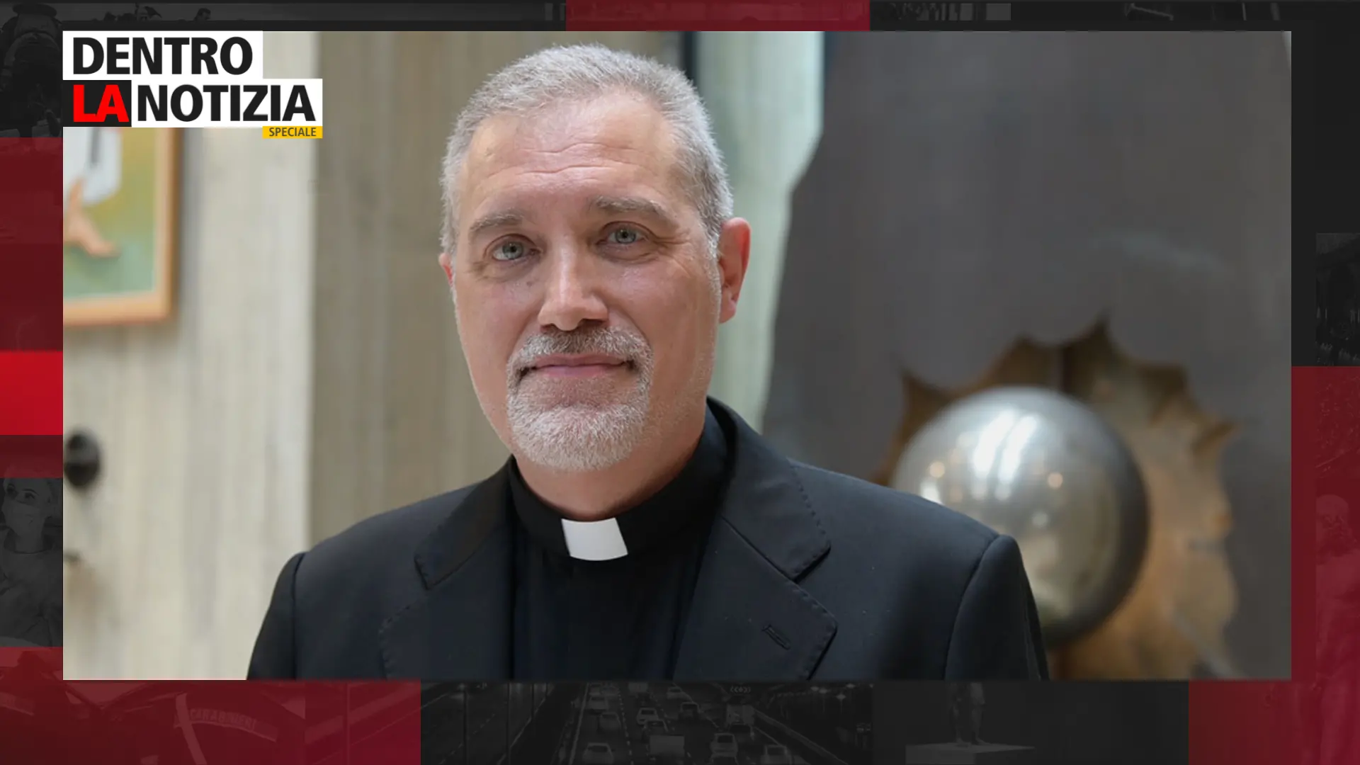 Dentro la Notizia, il vescovo racconta le emozioni vissute nel suo viaggio in Terra Santa: appuntamento alle 13