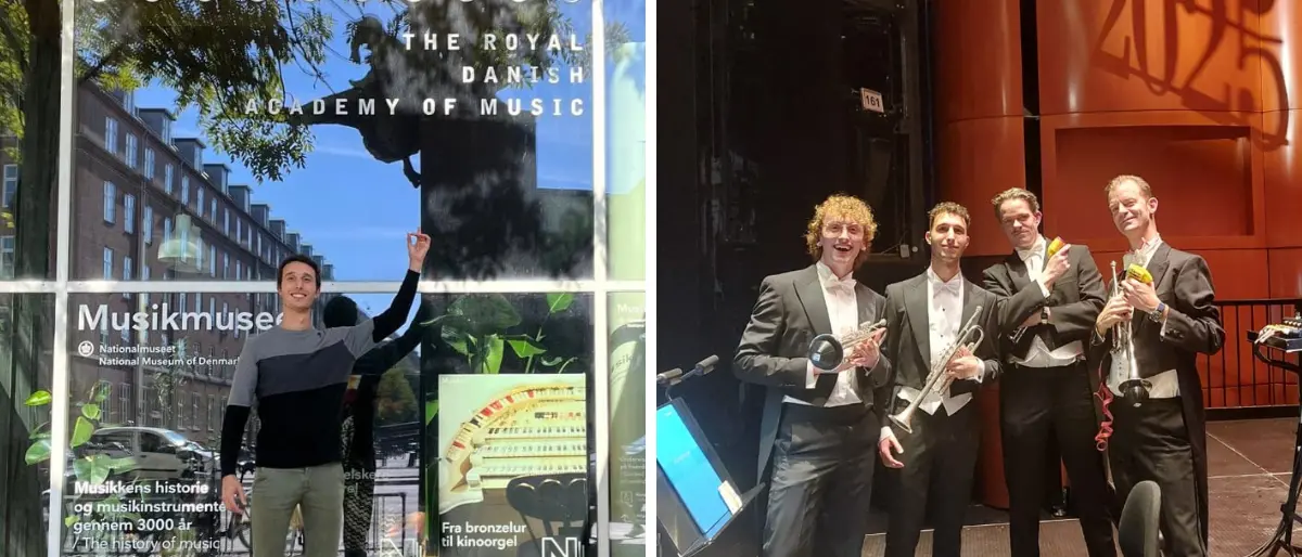 Lo studente vibonese che ha suonato davanti al re di Danimarca e ora ambisce all'Accademia reale: «Ma il mio sogno è vivere di musica in Calabria»