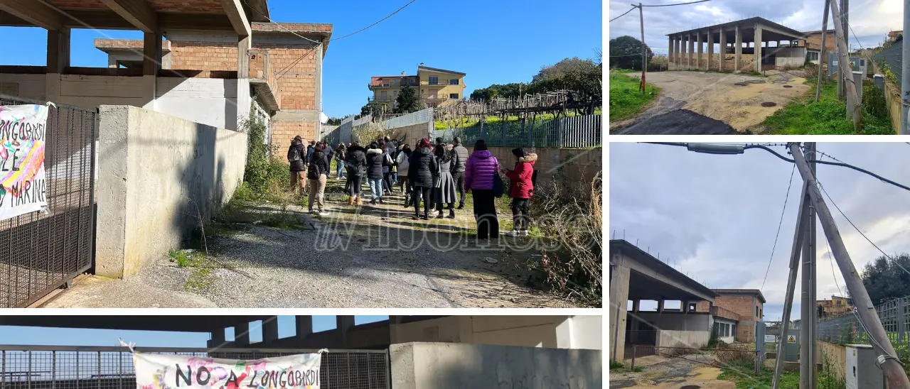 I genitori degli alunni della Presterà documentano il degrado del plesso di Longobardi: «Qui mai i nostri figli»