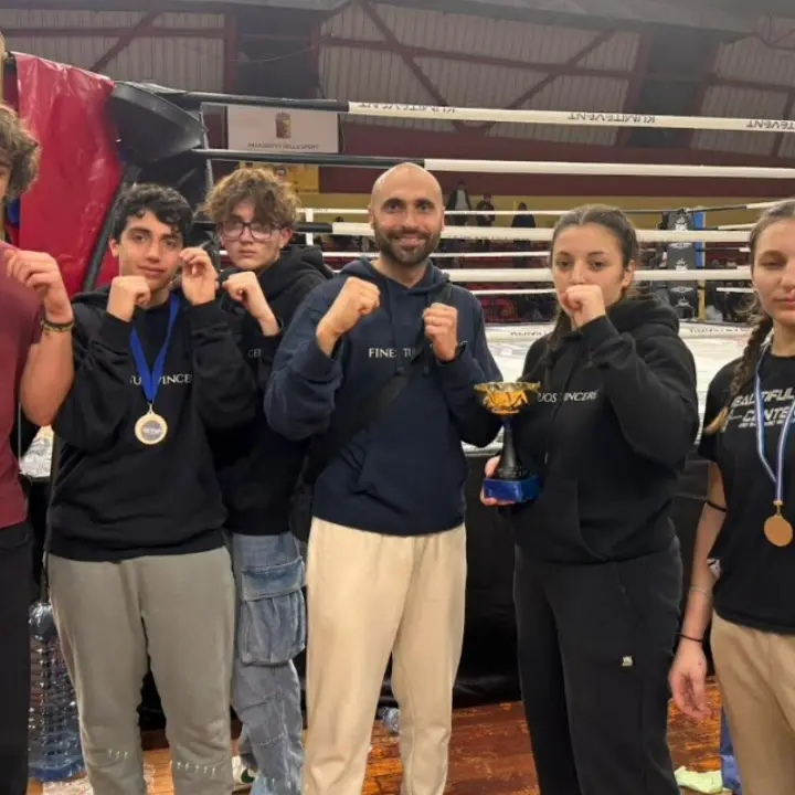 Kickboxing, a Catania ottima prova per i ragazzi della scuola vibonese Beautiful body center