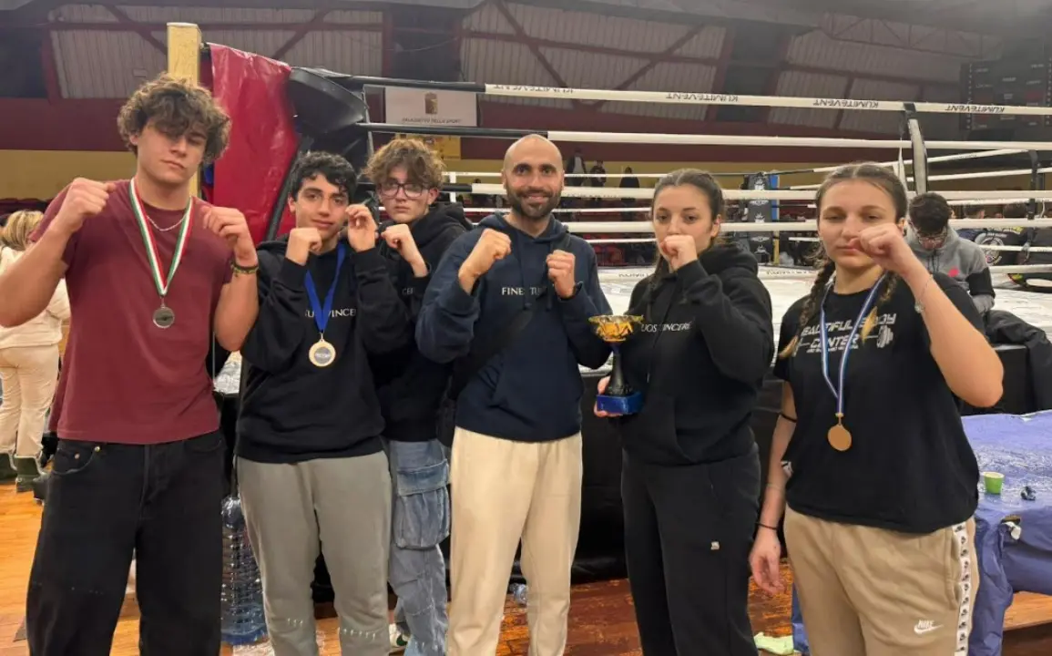 Kickboxing, a Catania ottima prova per i ragazzi della scuola vibonese Beautiful body center