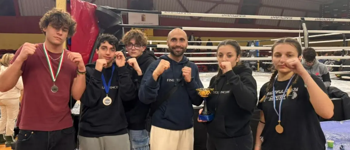 Kickboxing, a Catania ottima prova per i ragazzi della scuola vibonese Beautiful body center