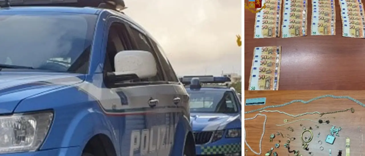 Truffano un’anziana, inseguiti e arrestati dalla polizia stradale di Vibo: gioielli e 2500 euro restituiti alla vittima