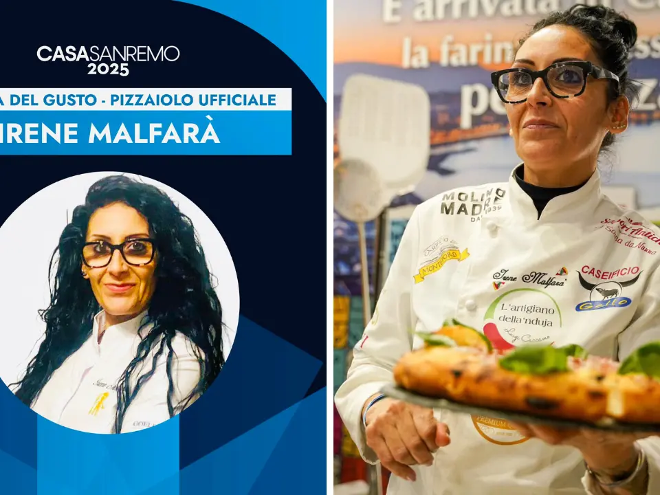 Sanremo, che pizza! Quella della vibonese Irene Malfarà, tra i 45 piazzaioli selezionati per il Festival: «È stato emozionante»