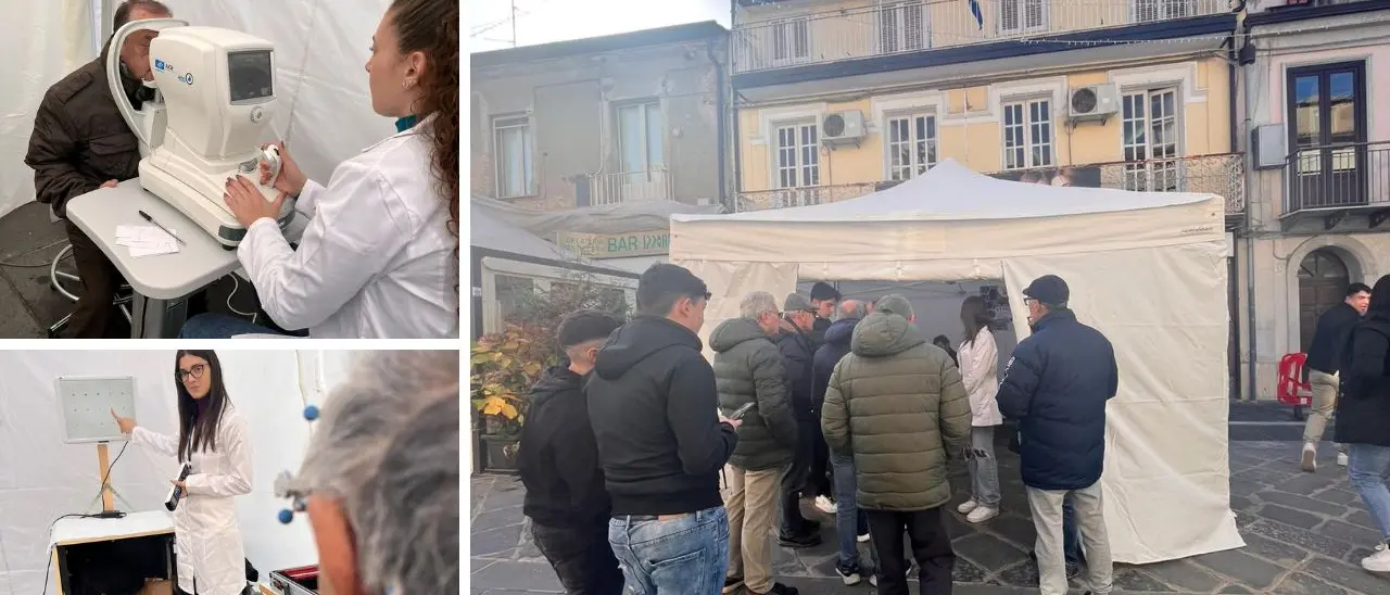 Vibo, screening visivi gratis grazie agli studenti del corso Ottico: «Bilancio positivo ma la scuola registra iscrizioni in calo»