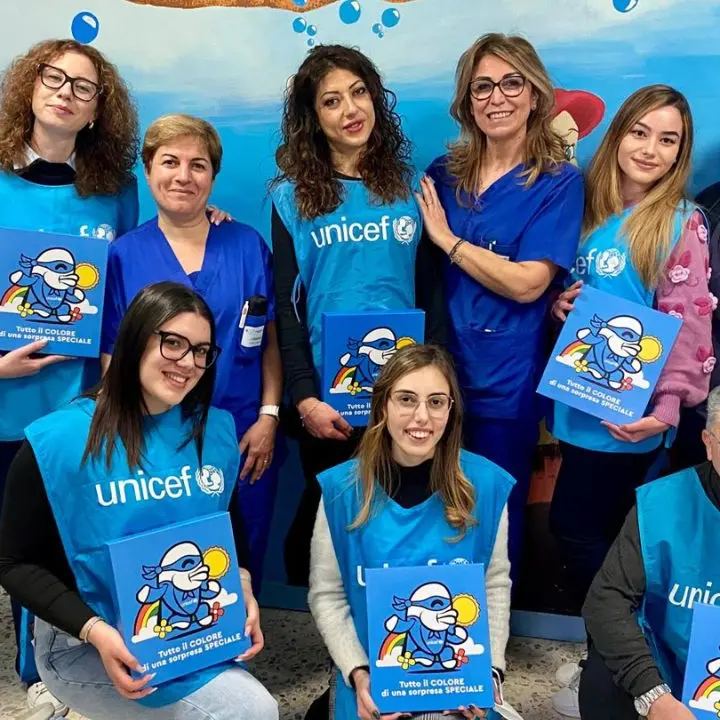 L'Unicef di Vibo torna all'ospedale Jazzolino per portare sorrisi e doni ai pazienti del reparto di Pediatria