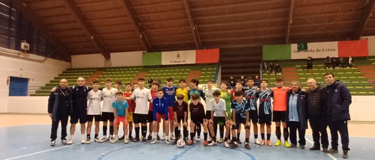 Il Palazzetto di San Nicola da Crissa unico nel Vibonese a ospitare i raduni selettivi per il calcio a 5 regionale