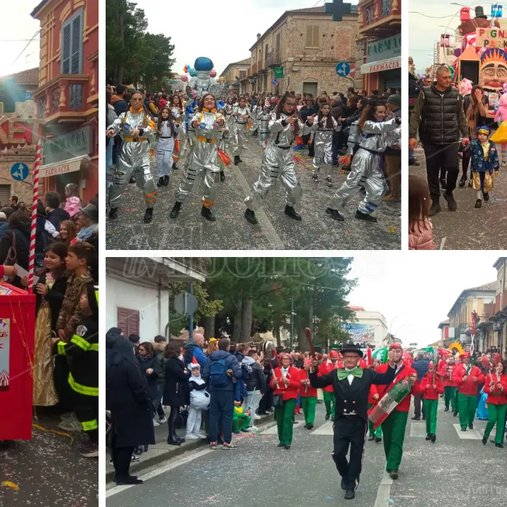 Mileto, boom di presenze ed esplosione di musica e colori per l’edizione 2025 del Carnevale - FOTO