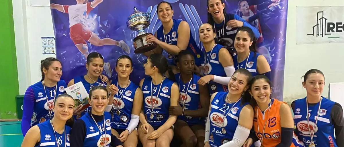 Sfida tutta vibonese per la Coppa Calabria: a portarla a casa è il Panificio Pesce Todosport che batte Lory Volley Pizzo