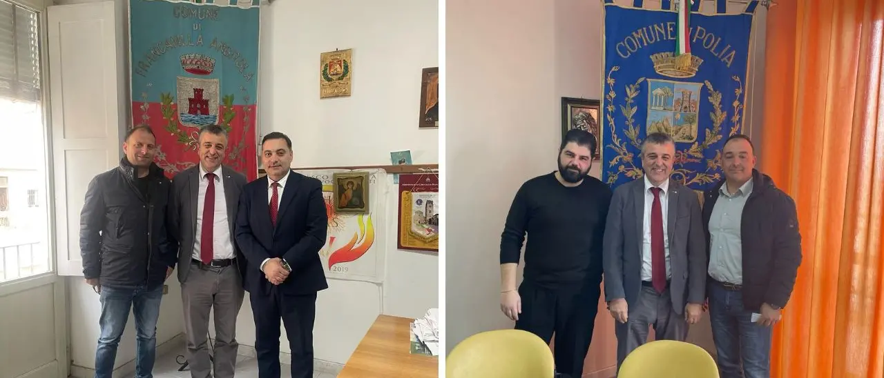 Viabilità, il presidente della Provincia in visita nei Comuni di Francavilla Angitola e Polia per discutere degli interventi in corso e futuri