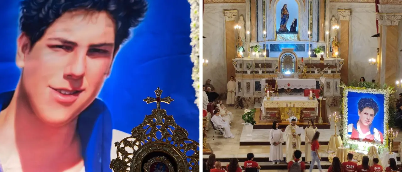 San Calogero, una reliquia del Beato Carlo Acutis sarà esposta nella chiesa del Sacro Cuore