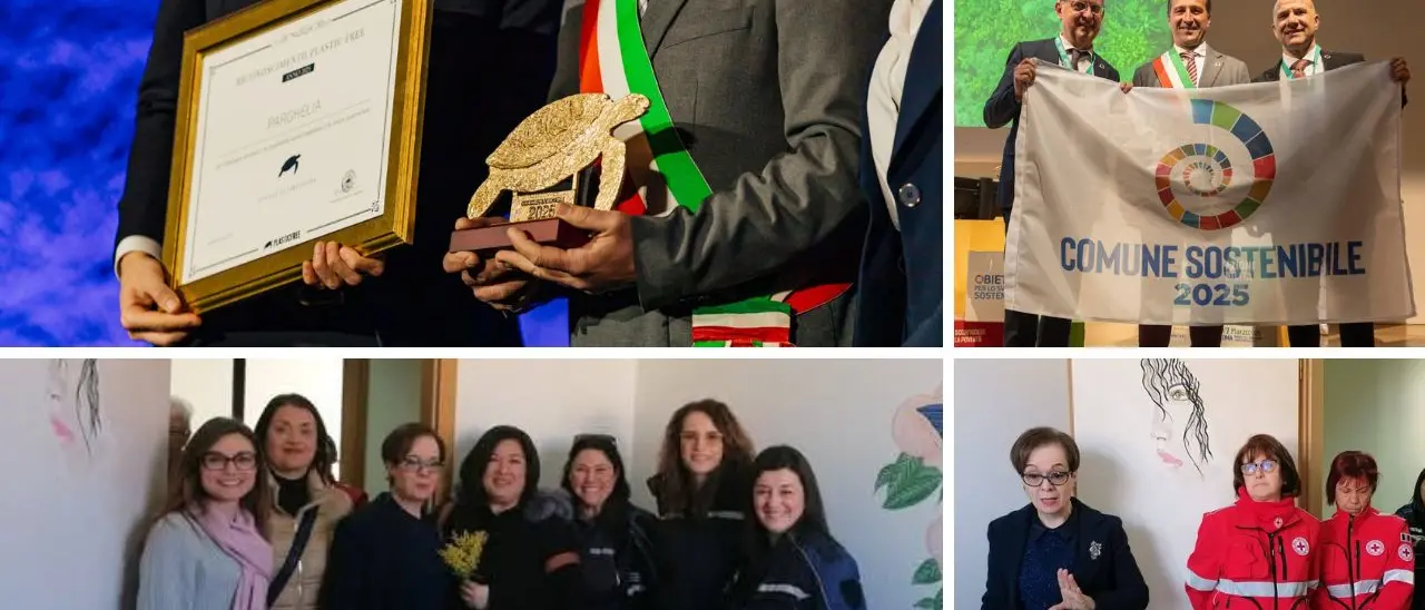 Parghelia in prima linea per la sostenibilità e il sociale: weekend di impegni e riconoscimenti importanti fra Roma e Napoli
