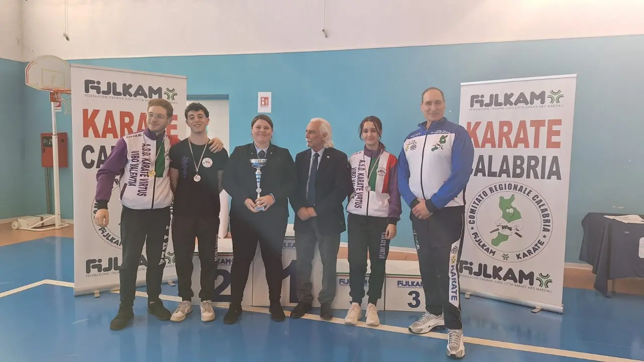 Karate, due atleti della Virtus Vibo Valentia si qualificano per il Campionato italiano assoluto