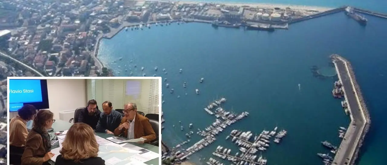 Investimenti e sviluppo di nuove aree nel Porto di Vibo Marina, Romeo incontra i vertici dell’Autorità di sistema