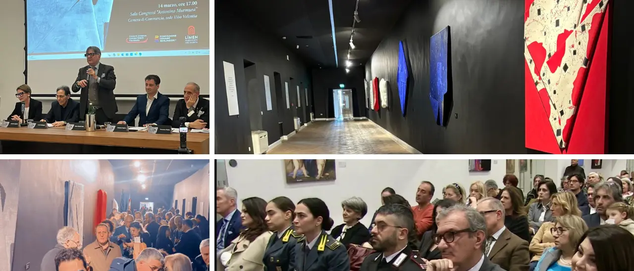 Vibo, l’arte di Cesare Berlingeri incanta ed emoziona nella mostra inaugurata al Museo Limen