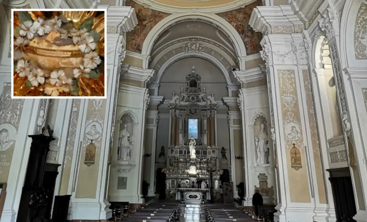 Fede e devozione a Vibo, il duomo di San Leoluca accoglie la reliquia di San Francesco di Paola