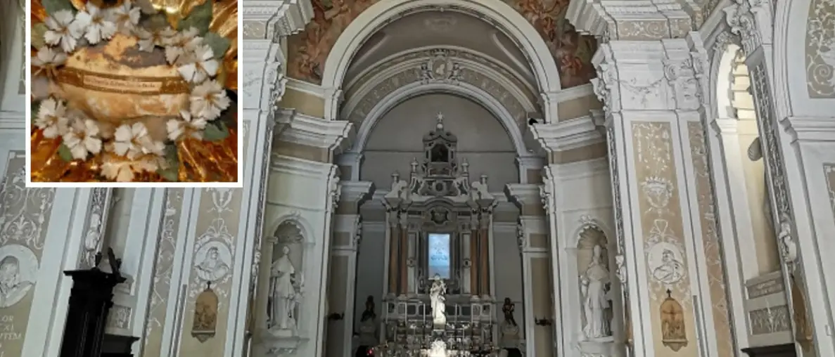 Fede e devozione a Vibo, il duomo di San Leoluca accoglie la reliquia di San Francesco di Paola