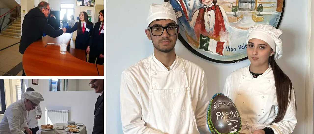 Comune di Vibo e studenti dell’Alberghiero insieme per promuovere la Settimana Santa con i dolci pasquali della tradizione