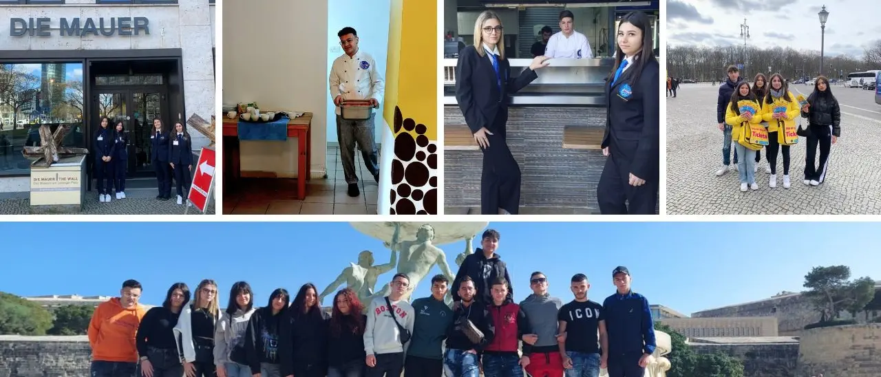 Lavoro e formazione, gli studenti del Galuppi di Tropea fanno tappa a Berlino e Malta
