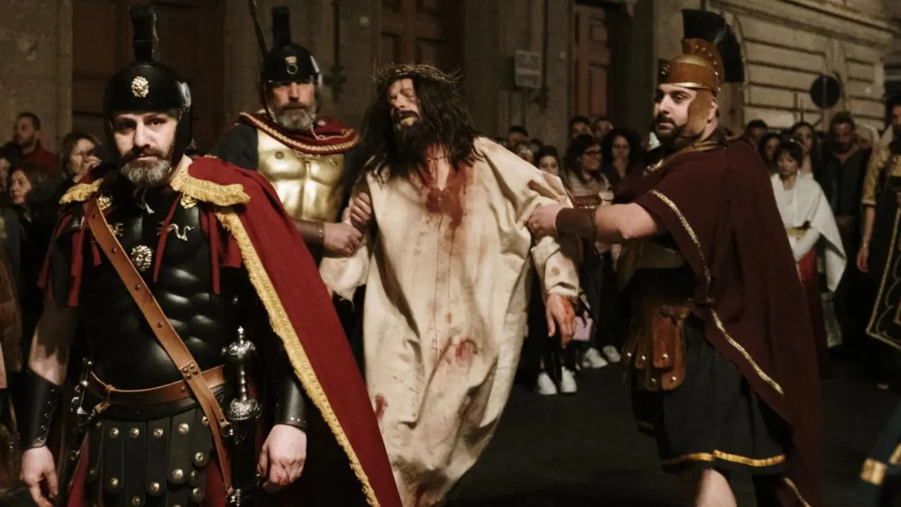 Soriano teatro della Passio Christi messa in scena dall'associazione Hipponion