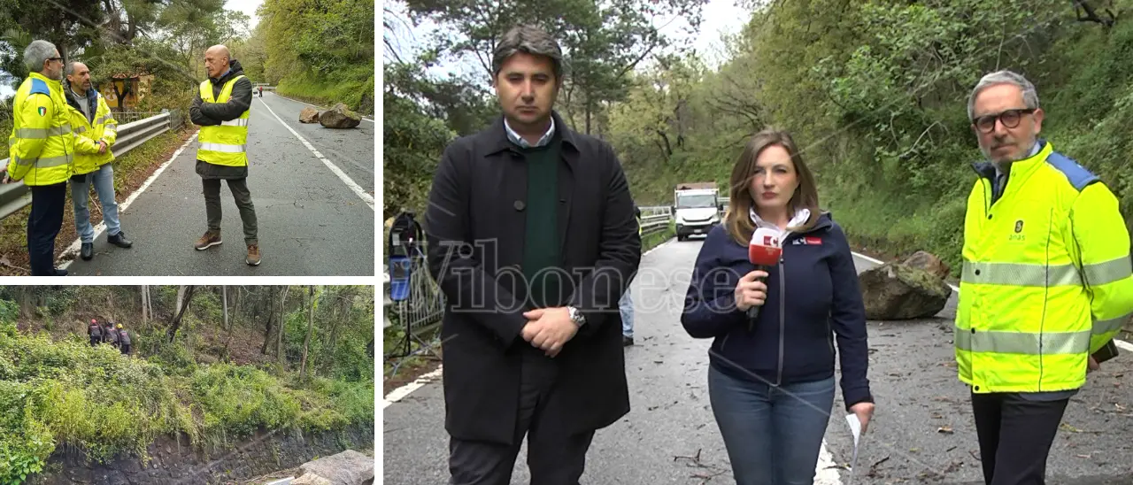 Statale 18 chiusa, Curcio (Anas): «Almeno 15 giorni per riaprire a senso alternato». Lo Schiavo: «Occhiuto chieda lo stato d’emergenza»