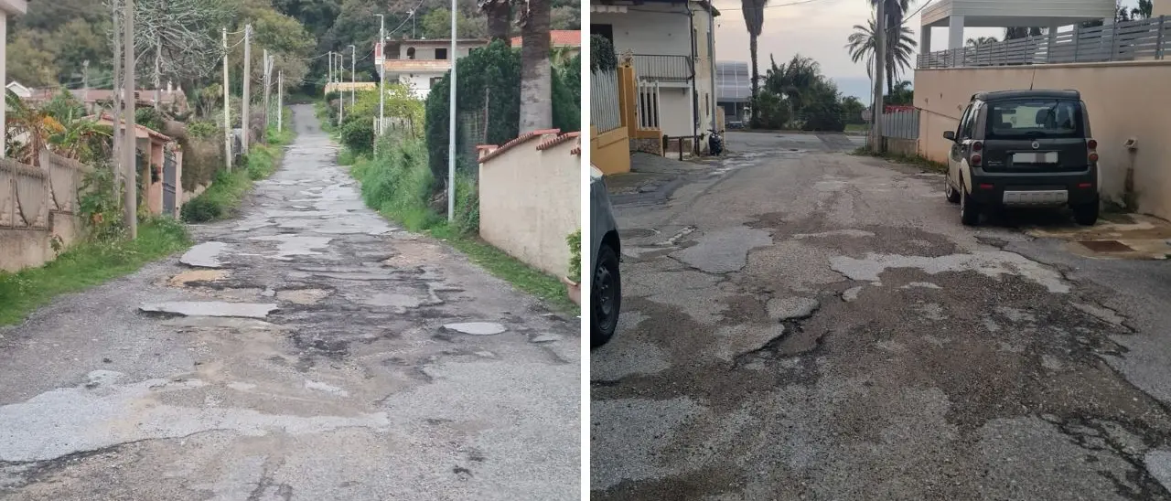 Tropea, strada groviera nel quartiere Vulcano: «Serve intervento urgente, cura del territorio non si limiti solo alle aree più in vista»