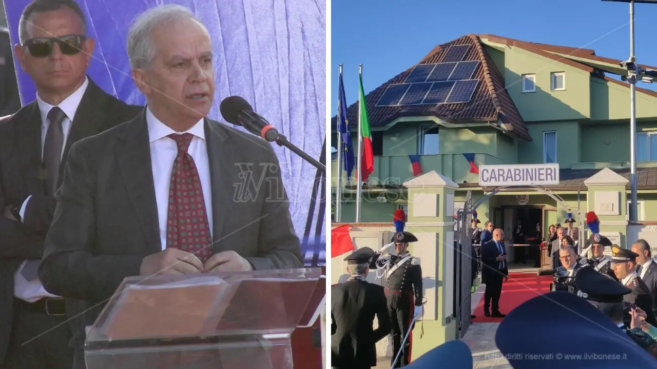 Limbadi, Piantedosi: «Grande impegno del Governo nella lotta alla mafia, 95 latitanti presi e 3 miliardi sequestrati»