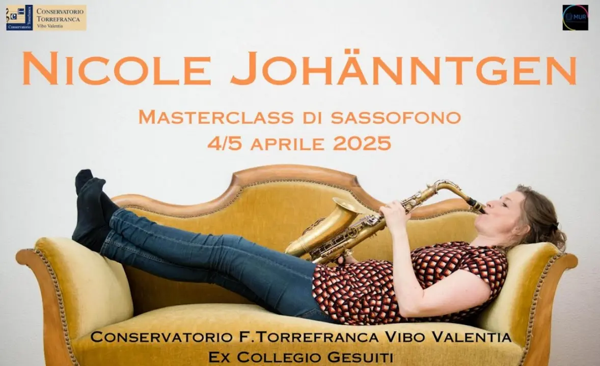 Vibo, attesa per la masterclass di sassofono a cura della compositrice tedesca Johanntgen