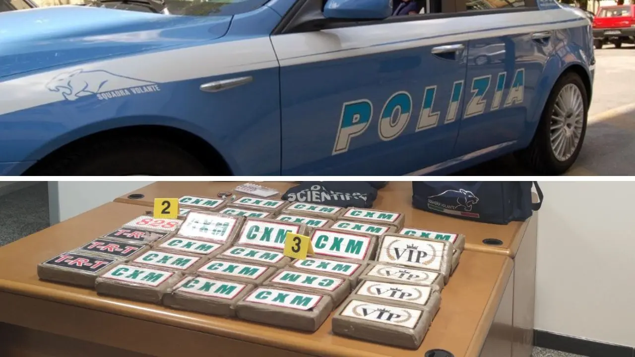 Nascondeva 40 chili di cocaina in un vano segreto del suo furgone: per recupere tutti i panetti sono serviti i vigili del fuoco