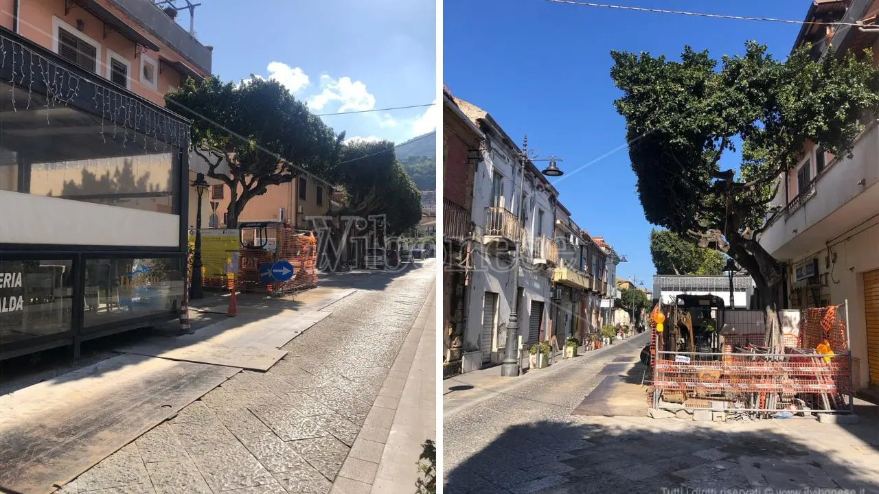 Vibo Marina, via Bianchi scossa da un rumore assordante e continuo a causa di alcuni pannelli di acciaio sulla strada - VIDEO