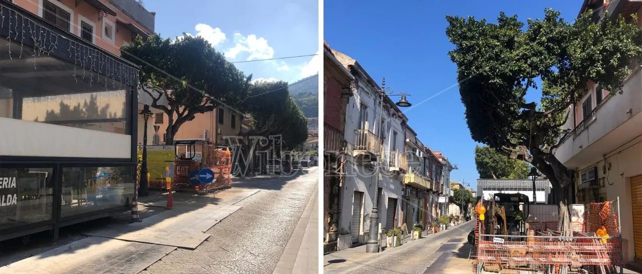 Vibo Marina, via Bianchi scossa da un rumore assordante e continuo a causa di alcuni pannelli di acciaio sulla strada - VIDEO