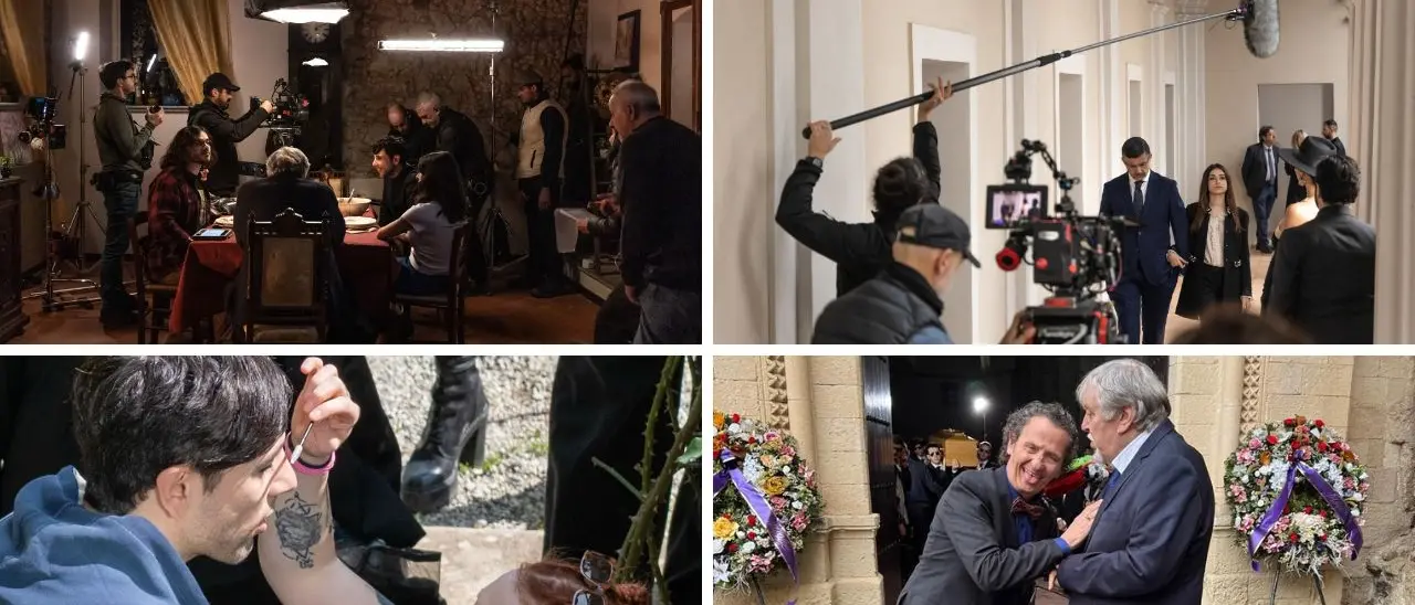 Nella Costa degli Dei le riprese del film con Enzo Salvi e Maurizio Mattioli: «Obiettivo far ridere e mostrare le bellezze di questa terra»