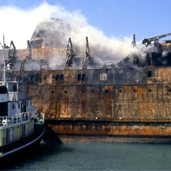 Il Vibonese non dimentica le vittime della Moby Prince: Parghelia ricorda la più grande tragedia della marineria avvenuta 34 anni fa
