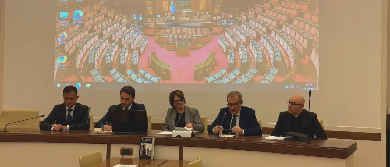L'Affruntata e i riti della Settimana Santa di Vibo presentati al Senato: «Orgogliosi di mostrare all'Italia ciò che siamo»