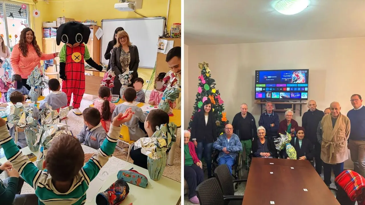 Rombiolo, l'amministrazione comunale dona uova di Pasqua a bambini e anziani: «Ricordo prezioso per tutti noi»