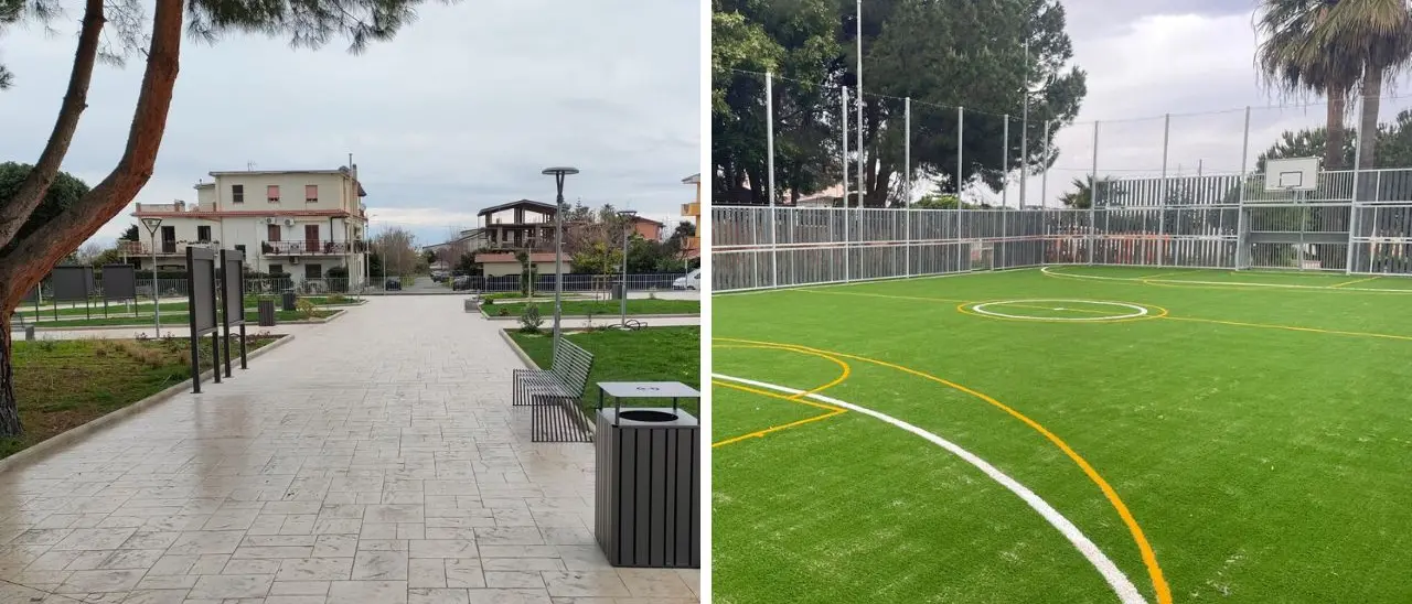 Vibo, un'altra piazza targata Pnrr restituita alla città: domani a Porto Salvo l'inaugurazione dell'area riqualificata tra via Roma e via Barletta