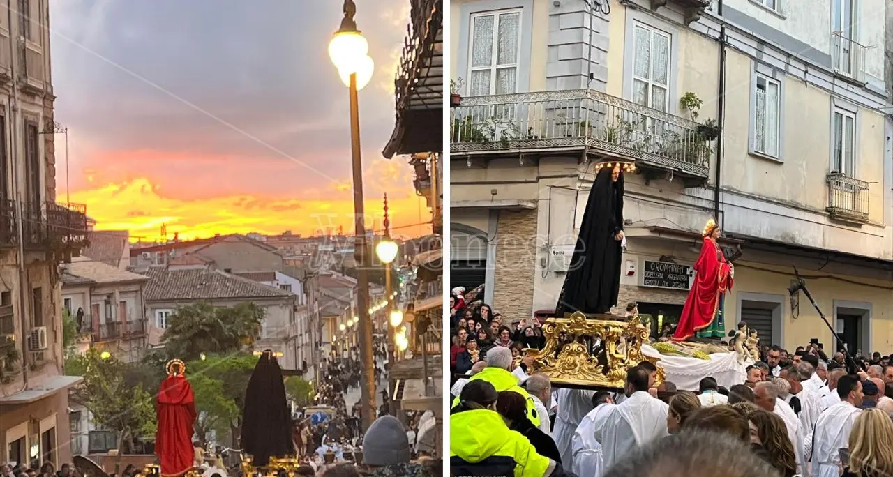 Le Vare e la processione della Desolata, il Venerdì Santo a Vibo tra fede e tradizione\n